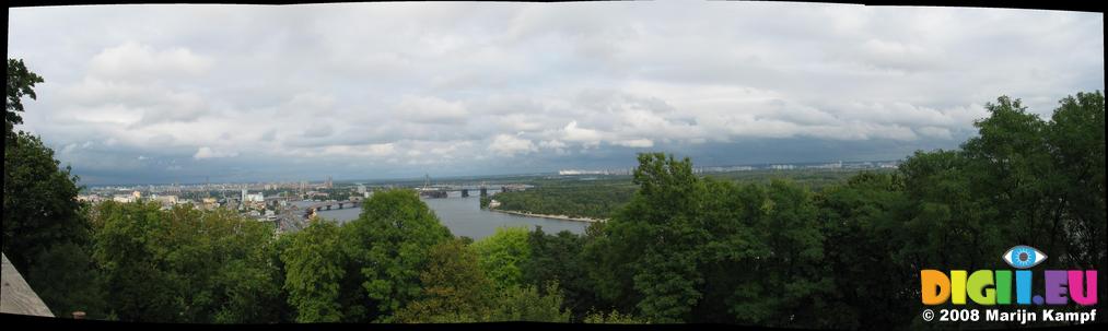 28208-28211 View of Dnipro river Kiev